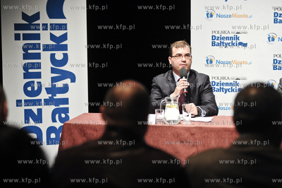 Polityczna debata kandydatow na prezydenta miasta Gdansk...