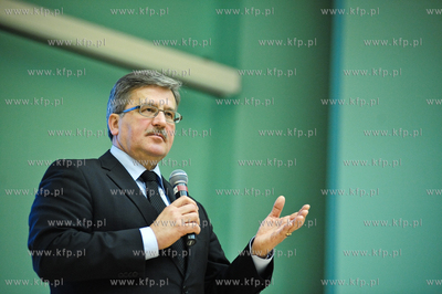 Wizyta prezydenta Bronislawa Komorowskiego w Gdansku....