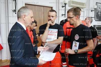 Ogólnopolski Portest Ratowników Medycznych. W Gdańsku...