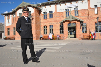 Uroczyste otwarcie dworca PKP w Kościerzynie. Nz....