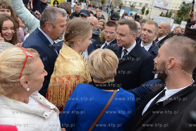 Gdynia. Prezydent Andrzej Duda odwiedził, podczas...