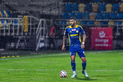 1. Liga. Arka Gdynia 1:1 Znicz Pruszków n/z Marc Navarro...