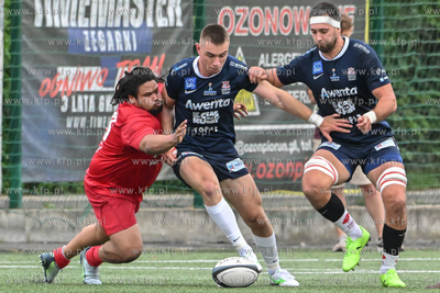 Stadion Ogniwa Sopot. Mecz rugby Energa Ogniwo Sopot...
