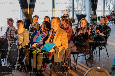 Sopot.  Mamuszki 14.  Prezydent Sopotu Magdalena Czarzyńska-Jachim...