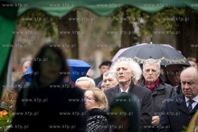 Cmentarz Witomiński w Gdyni. Uroczystości pogrzebowe...