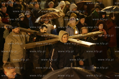 Gdanska Droga Krzyzowa, jak co roku organizowana przez...