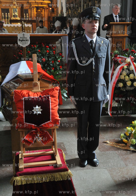 Gdansk. Kosciol sw. Mikolaja. Msza zalobna za posla...