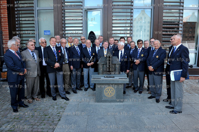 Odsloniecie makiety Zurawia Gdanskiego w ramach projektu...