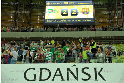 PGE ARENA w Gdansku. Super-Mecz miedzy Lechia Gdansk,...