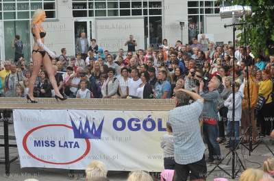 Ogolnopolskie wybory Bursztynowej Miss Lata w Sopocie....