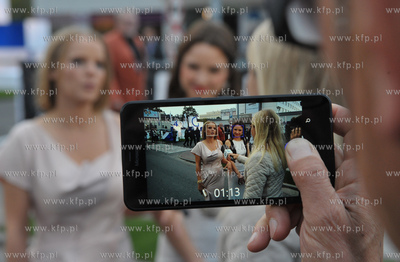 Festiwal Filmowy w Gdyni tuz przed oficjalnym otwarciem....