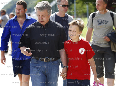 Gdynia. Bulwar nadmorski. Plan filmowy serialu M Jak...