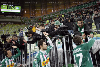 Gdansk. PGE Arena. Mecz o mistrzostwo Ekstraklasy....