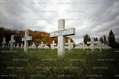 Cmentarz zolnierzy francuskich w Gdansku. 23.10.2012...