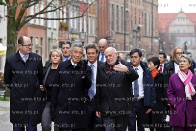 Wizyta premiera Singapuru, Lee Hsien Loong w Gdansku....