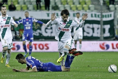 PGE Arena. Mecz o mistrzostwo T-Mobile Ekstraklasy....