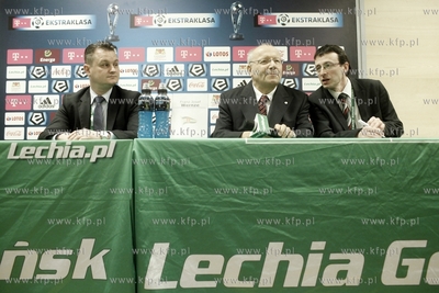 Konferencja prasowa Franza Josefa Wernze, reprezentujacego...