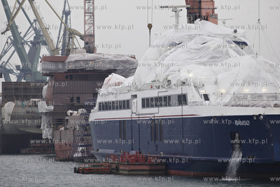 Stocznia Remontowa Shipbuilding w Gdansku.
29.11.2014
fot....