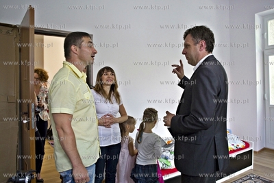 Prezydent Sopotu Jacek Karnowski odwiedził rodzinę...