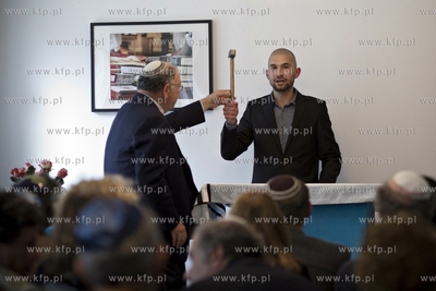 Gdańsk Oliwa. Uroczystość otwarcia  pierwszej powojennej...