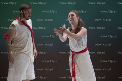 Opera Bałtycka. Próba generalna opery Eros i Psyche...