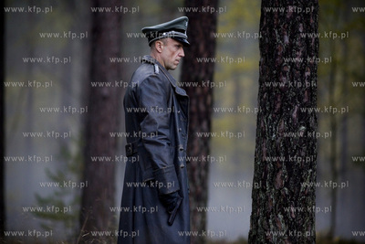 Lasy piaśnickie koło WejherowaPlan zdjęciowy filmu...