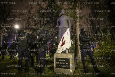 "Stop przemocy i represji policji" -i protest w obronie...