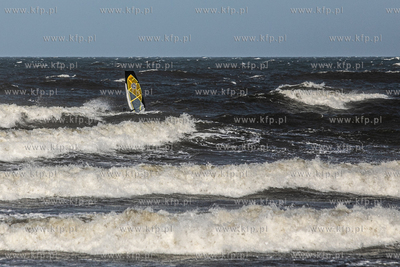 Kołobrzeg. Sztorm na Bałtyku.
23.02.2022
fot. Krzysztof...