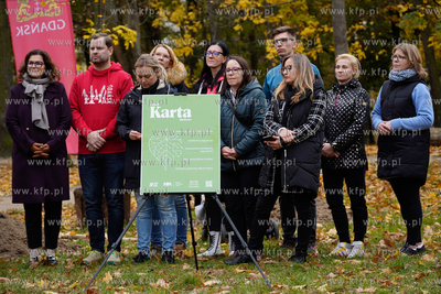 Park Przymorze. Inauguracja cyklu jesiennych nasadzeń...