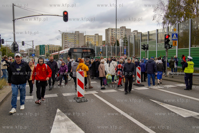 Cmentarz Srebrzysko. Al. Żołnierzy Wyklętych. Tymczasowy...