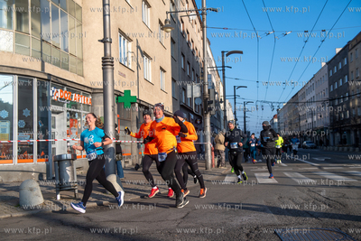 Bieg Urodzinowy w Gdyni. 09.02.2025 fot. Paweł Marcinko...