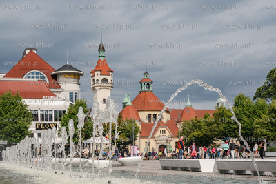 Sopot. Plac Przyjaciół Sopotu po rewitalizacji. 19.07.2023...