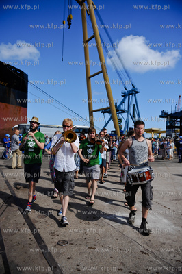 Gdansk. Stocznia Remontowa. Obudz Polske, niecodzienny...
