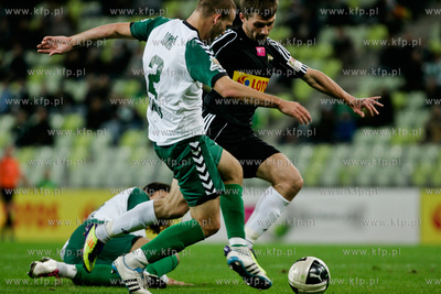 Gdansk. PGE Arena. Mecz towarzyski Lechia Gdansk vs...