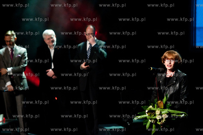 Gdansk. Teatr Wybrzeze. Uroczystosc wreczenia nagrod...