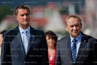 Sopot - molo. Przystan Jachtowa. Uroczystosc slubowania...