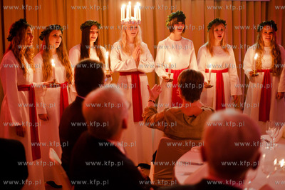 Sopot. Sala Balowa Grand Hotelu. Uroczystosc  podniesienia...