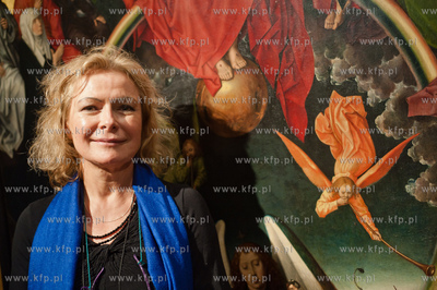 Gdansk. Muzeum Narodowe. Prace badawcze tryptyku Sad...