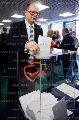 Gdansk. Manhattan. Wybory przewodniczacego Platformy...