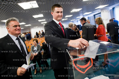 Gdansk. Manhattan. Wybory przewodniczacego Platformy...