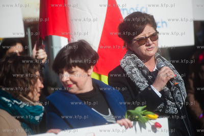 Gdansk. Trojmiejska Manifa 2014 zorganizowana w dzien...