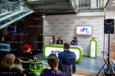 Gdansk. Salon Empik w C.H. Galeria Baltycka. Spotkanie...