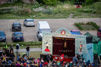 Gdansk. Gora Gradowa. XIX Miedzynarodowy Festiwal Teatrow...