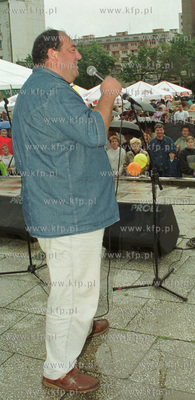 IV Mistrzostwa Poski w Grillowaniu w Gdyni. Na zdjeciu...