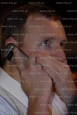 Konwencja PiS w Hali Olivia w Gdansku. n/z Jacek Kurski...