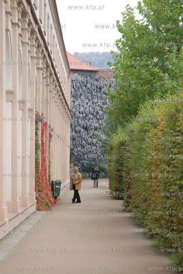 Praga (Czechy). W Ogrodach Senatu Republiki Czeskiej...