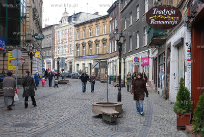 Bydgoszcz. Ulica Dluga na Starym Miescie (popularny...