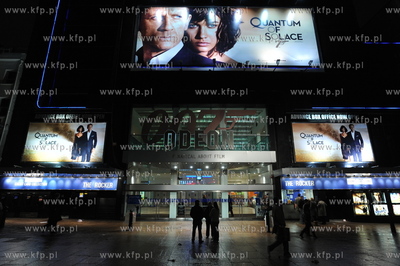 Londyn, Wielka Brytania. Kino Odeon Leicester Square....