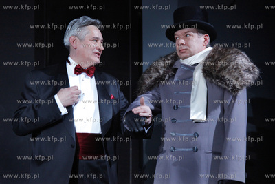 Teatr Wybrzeze w Gdansku. Proby do spektaklu BAL MANEKINOW,...