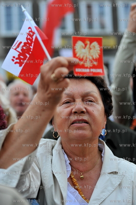 Final Kampanii prezydenckiej Jaroslawa Kaczynskiego...